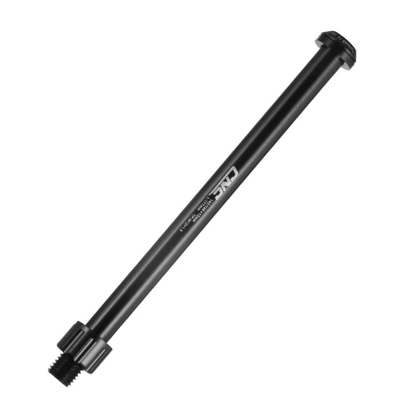 CNC محور خلفي لدراجة جبلية CNC، محور ثنائي 12 مم × 142/148 مم، مع خيط بملف 1.5 مم، الطول 177 مم - Image 1